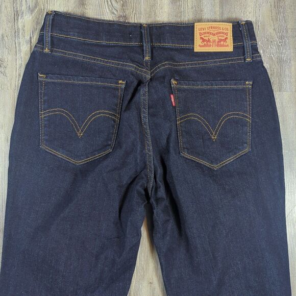 Levi’s Denim Jeans Perfect Waist Straight 525 Jeans Women’s Size 6 Blue 28 x 31 - Picture 12 of 13